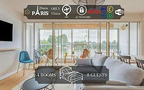 Appart'Hotel Luminous Vue Seine- Paris 15Min